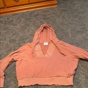 Pink Hooded Sweater offline aerie